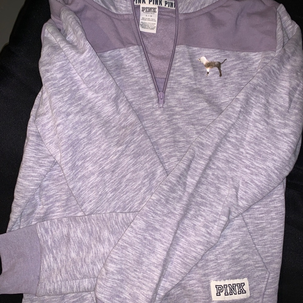 ❤️LIGHT PURPLE QUARTER ZIP